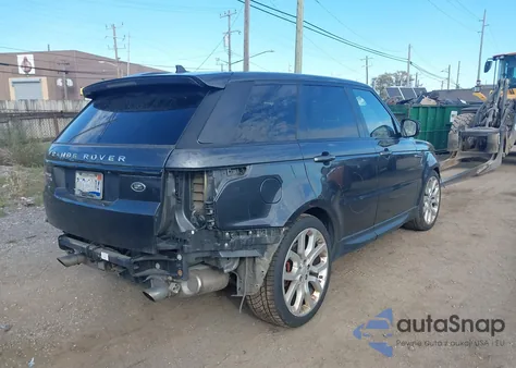 2016 Land Rover Range Rover Sport 5.0L V8 Supercharged/5.0L V8 Supercharged Dynamic z USA, uszkodzony, nr VIN SALWR2EF3GA598297